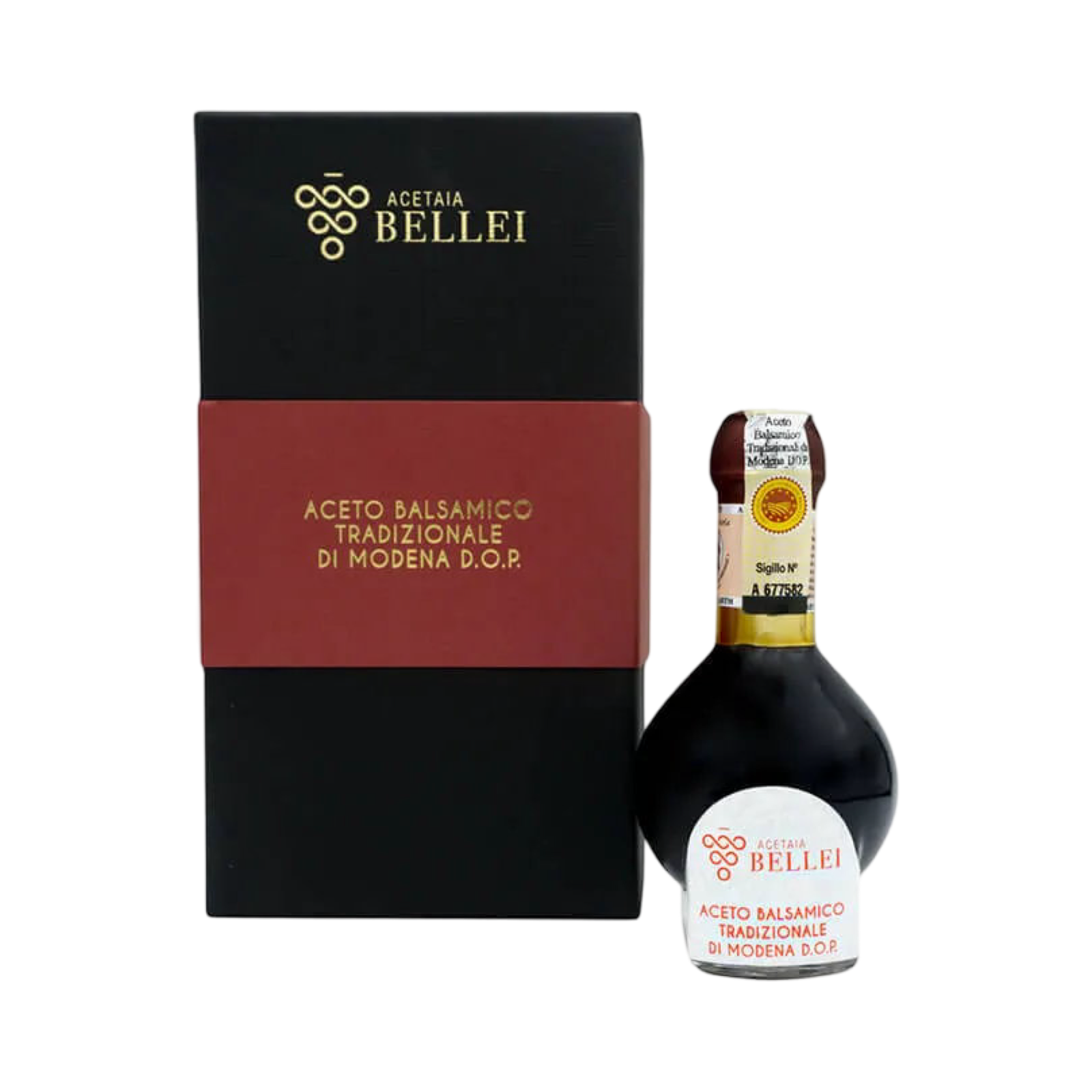 "Rosso" Aceto Balsamico Tradizionale DOP Acetaia Bellei 0,1l