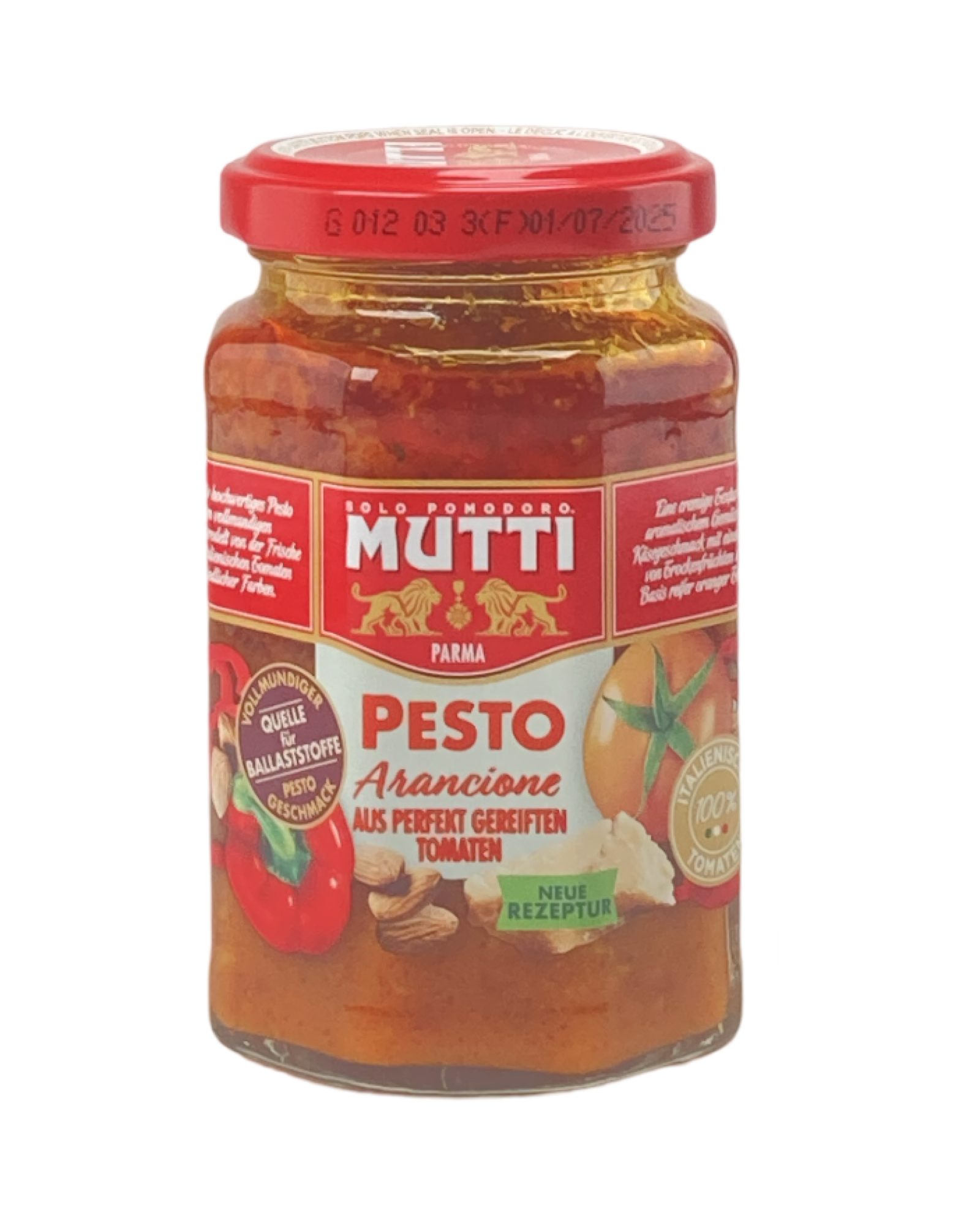 Pesto Arancione -aus Orangentomaten- Mutti 180g