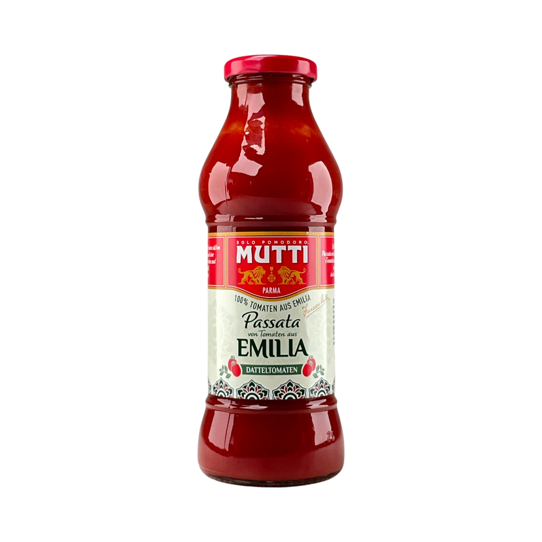 Passata Emiliana -passierte Datteltomaten- Mutti 400g