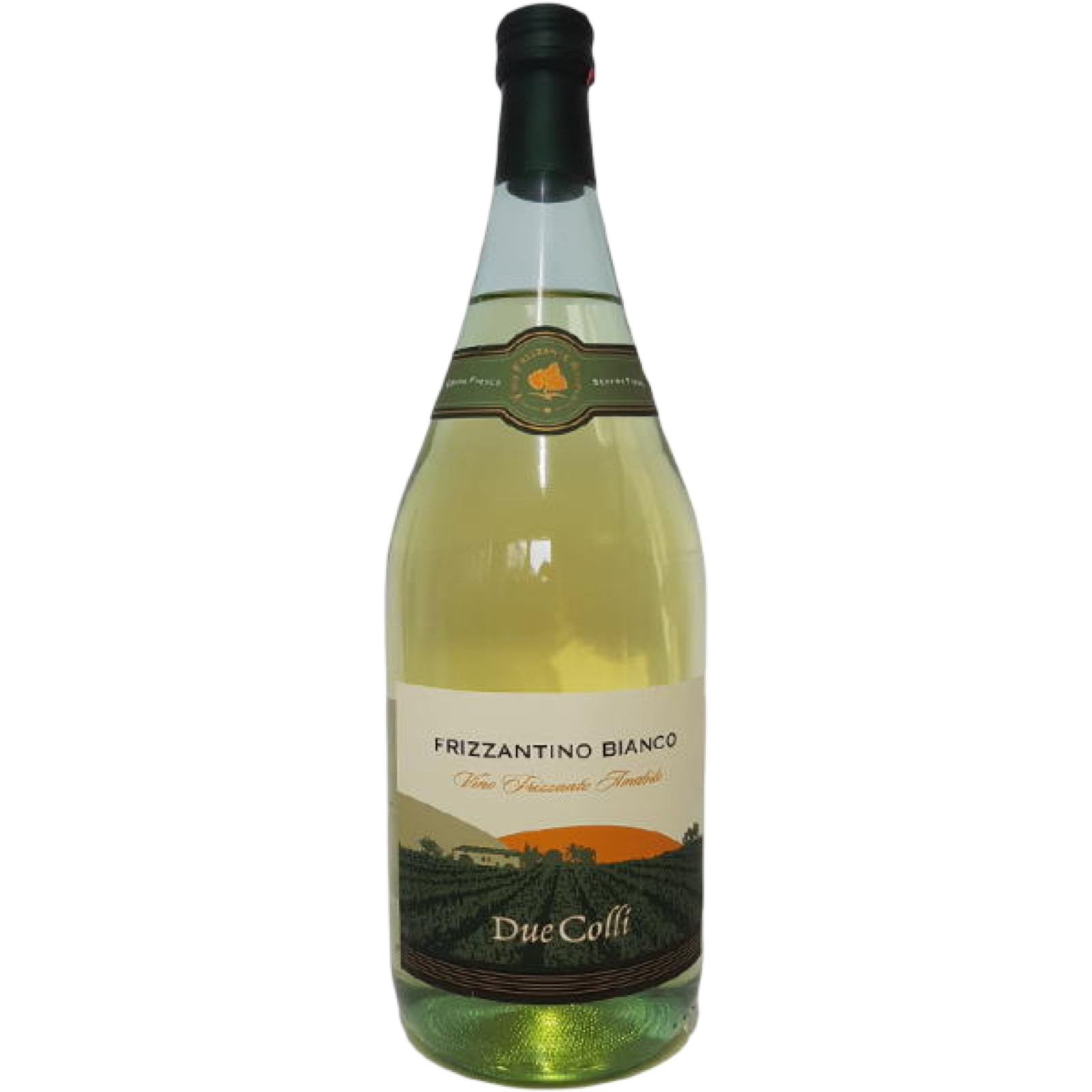 Frizzantino Vino Bianco Frizzante Dolce "Due Colli" 1,5l