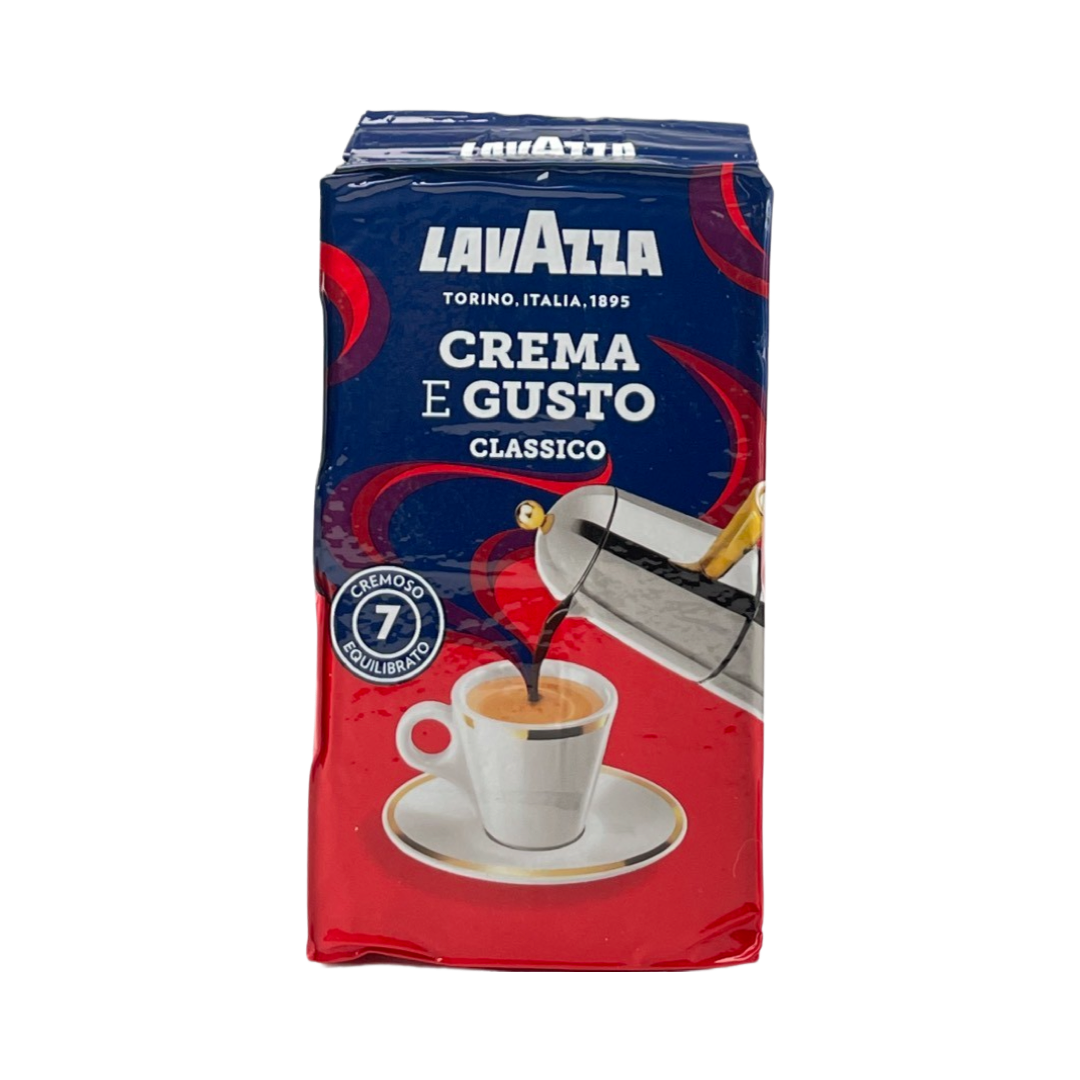 Crema e Gusto Classico -gemahlener Kaffee- Lavazza 250g