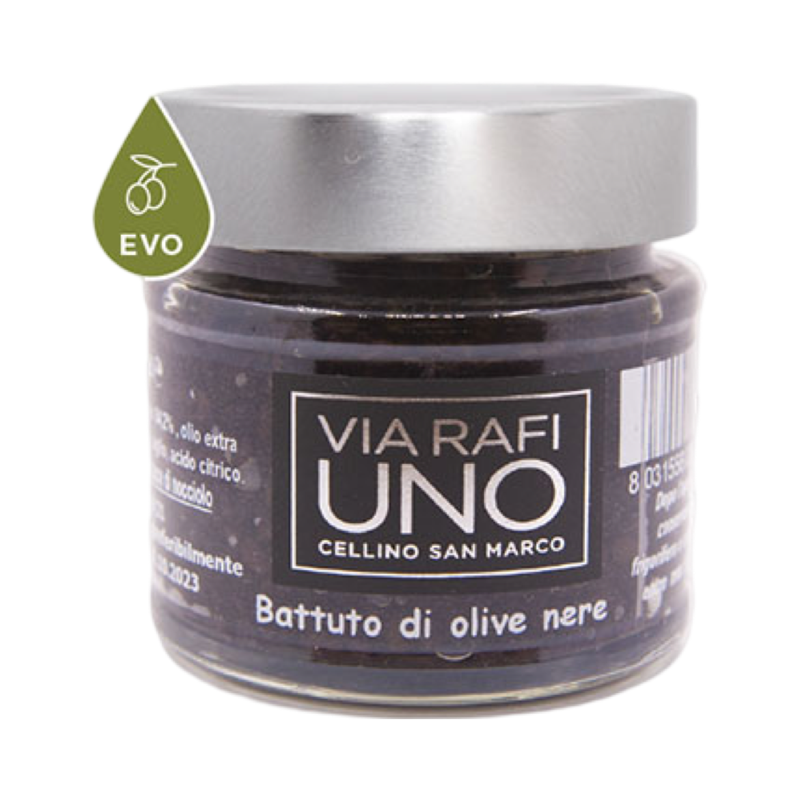 Paté di Olive Nere Via Rafi UNO 125g