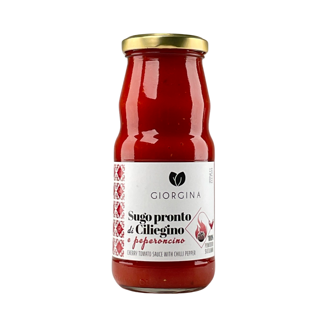 Salsa di Pomodoro Ciliegino al Peperoncino Giorgina 350g