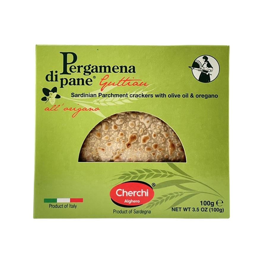 Pergamena di Pane all`Origano Cherchi Alghero 100g