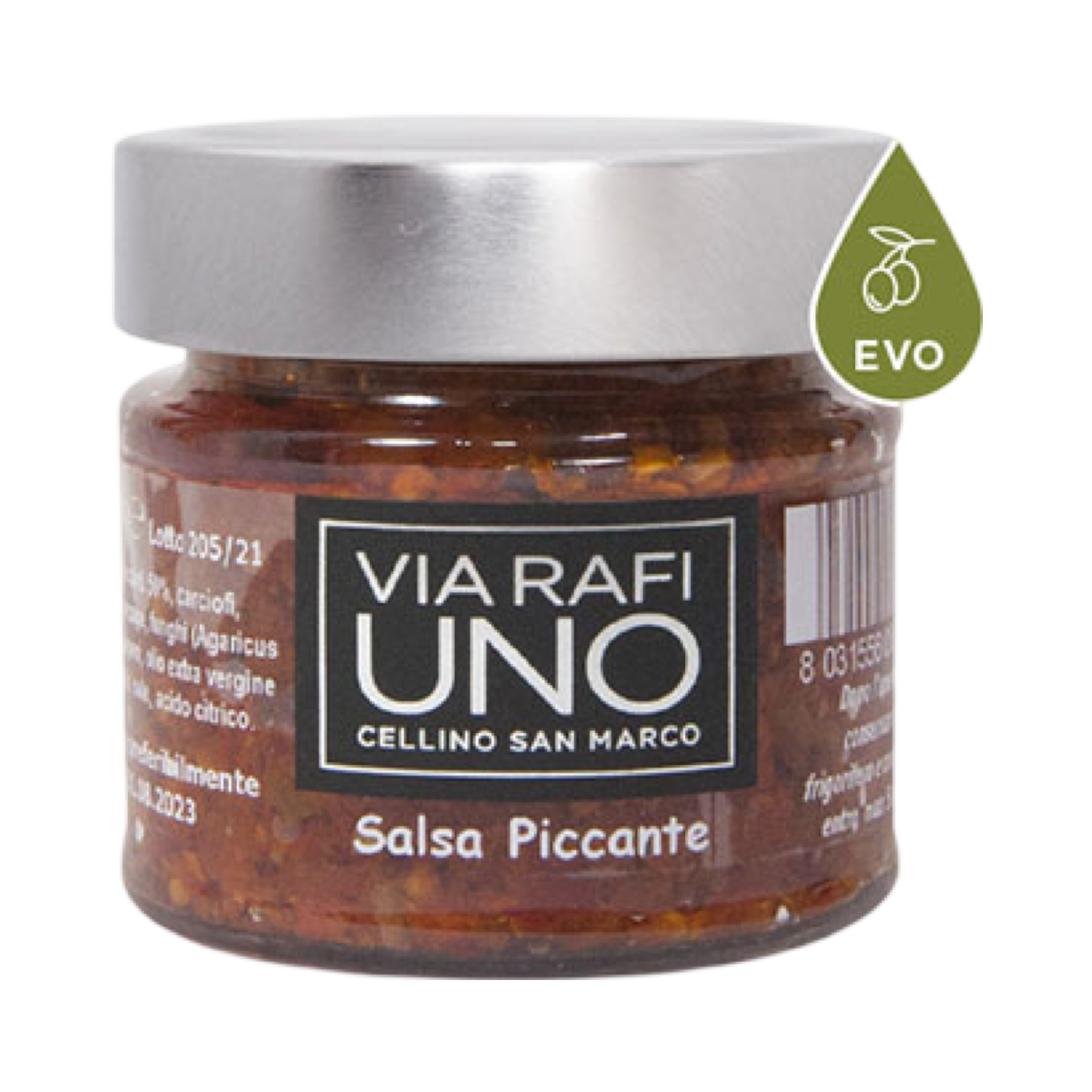 Salsa Piccante -scharfe Sauce- Via Rafi UNO 125g