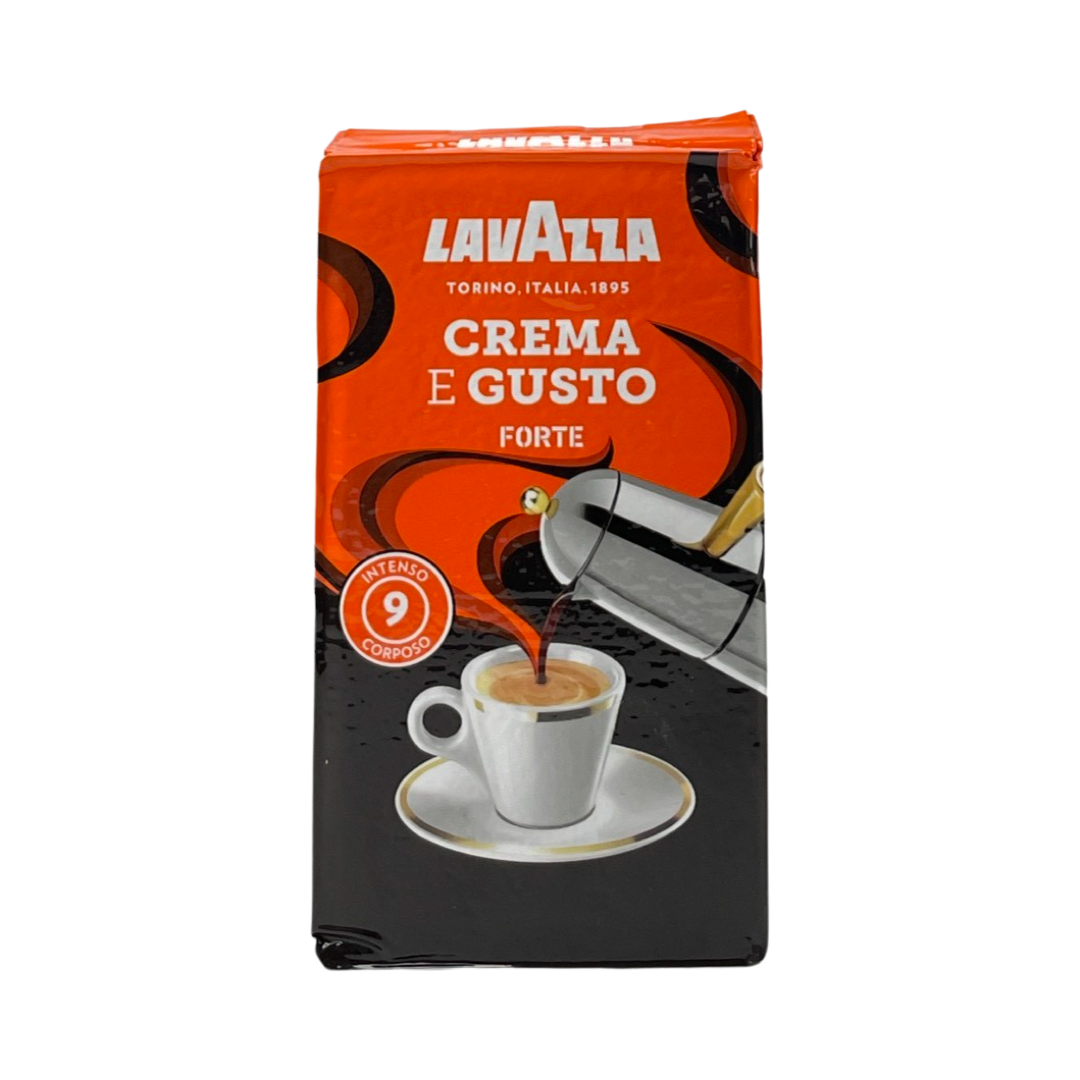 Crema e Gusto Forte -gemahlener Kaffee- Lavazza 250g