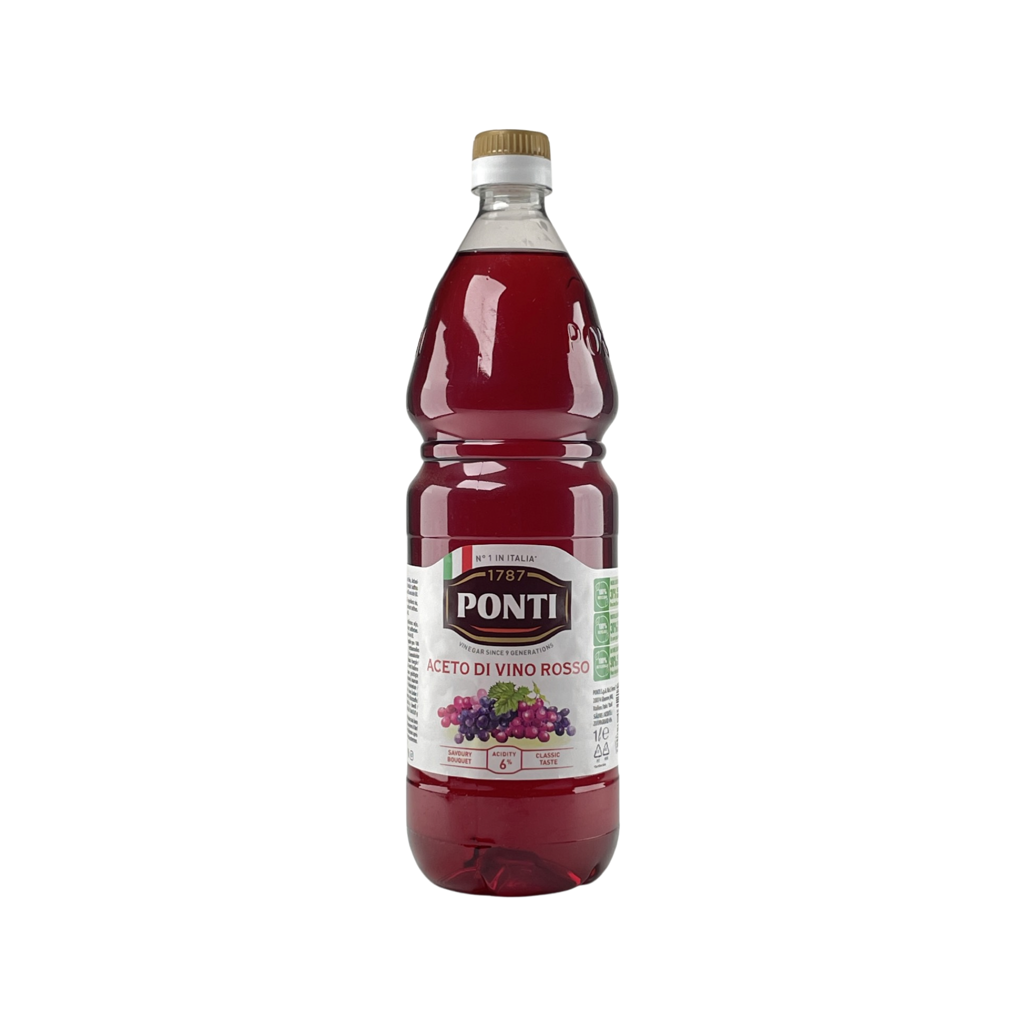 Aceto di Vino Rosso - Rotweinessig - Ponti 1l