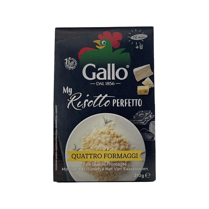 My Risotto Perfetto "Quattro formaggi" Riso Gallo 210g