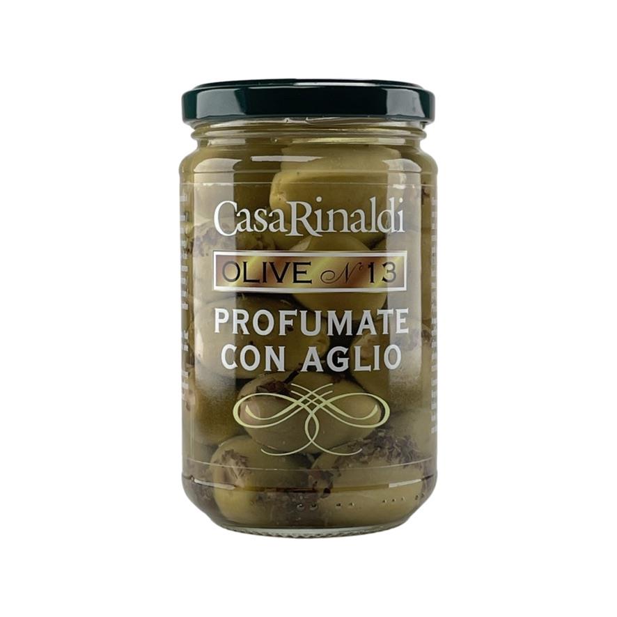 Olive Profumate con Aglio Casa Rinaldi 290g