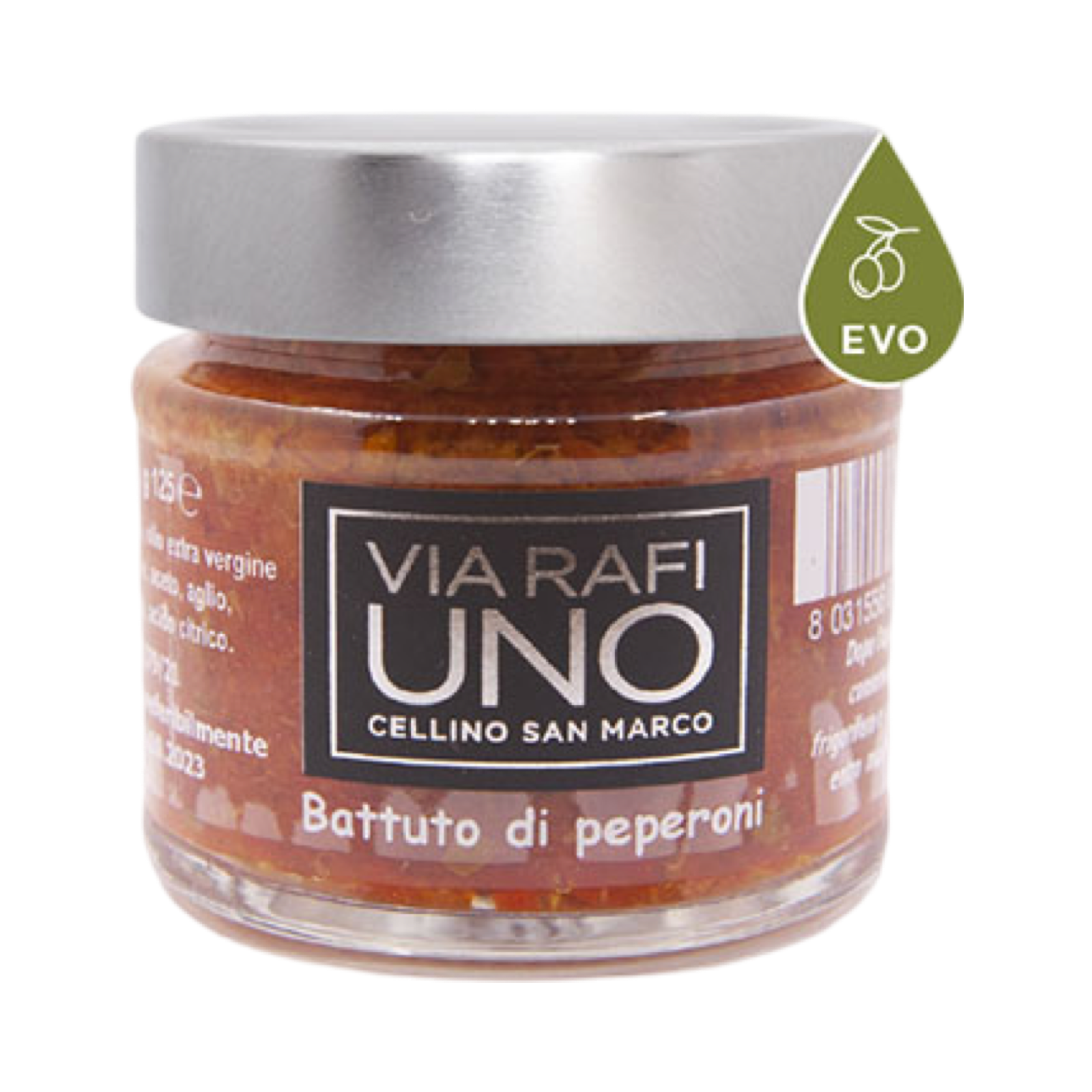 Paté di Peperoni Via Rafi UNO 125g